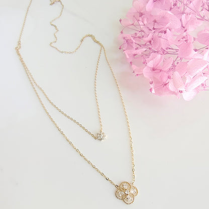 Collar Oro 14kl Doble