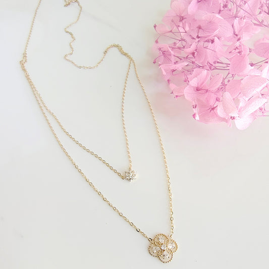 Collar Oro 14kl Doble