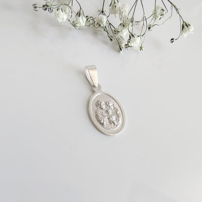 Medalla Plata Sagrada Familia