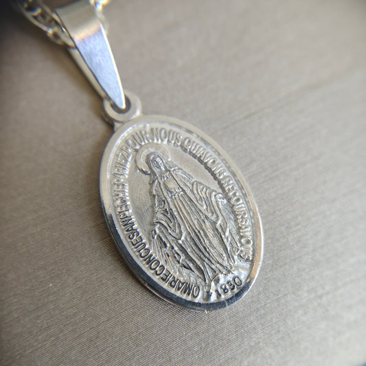 Medalla de Plata Virgen de los Rayos 30mm