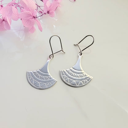 Aro Plata Estilo Mapuche