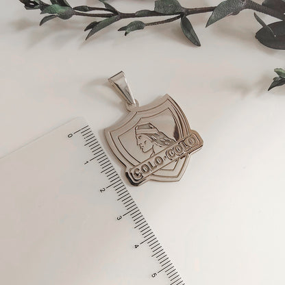 Medalla Plata Colo-Colo 30mm.