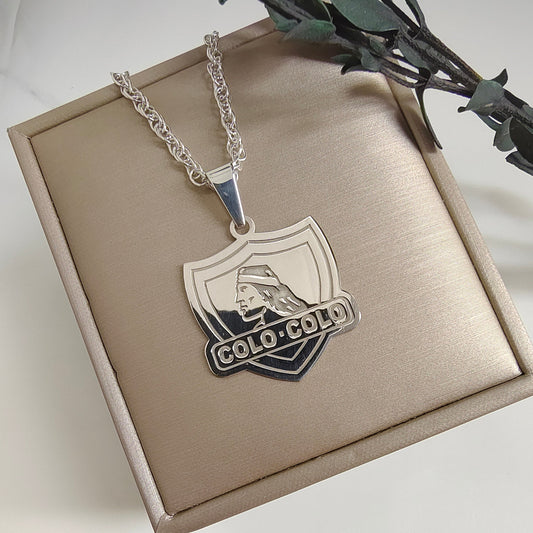 Medalla Plata Colo-Colo 30mm.