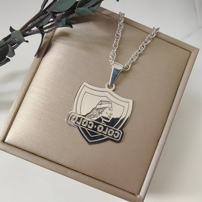 Medalla Plata Colo-Colo 30mm.