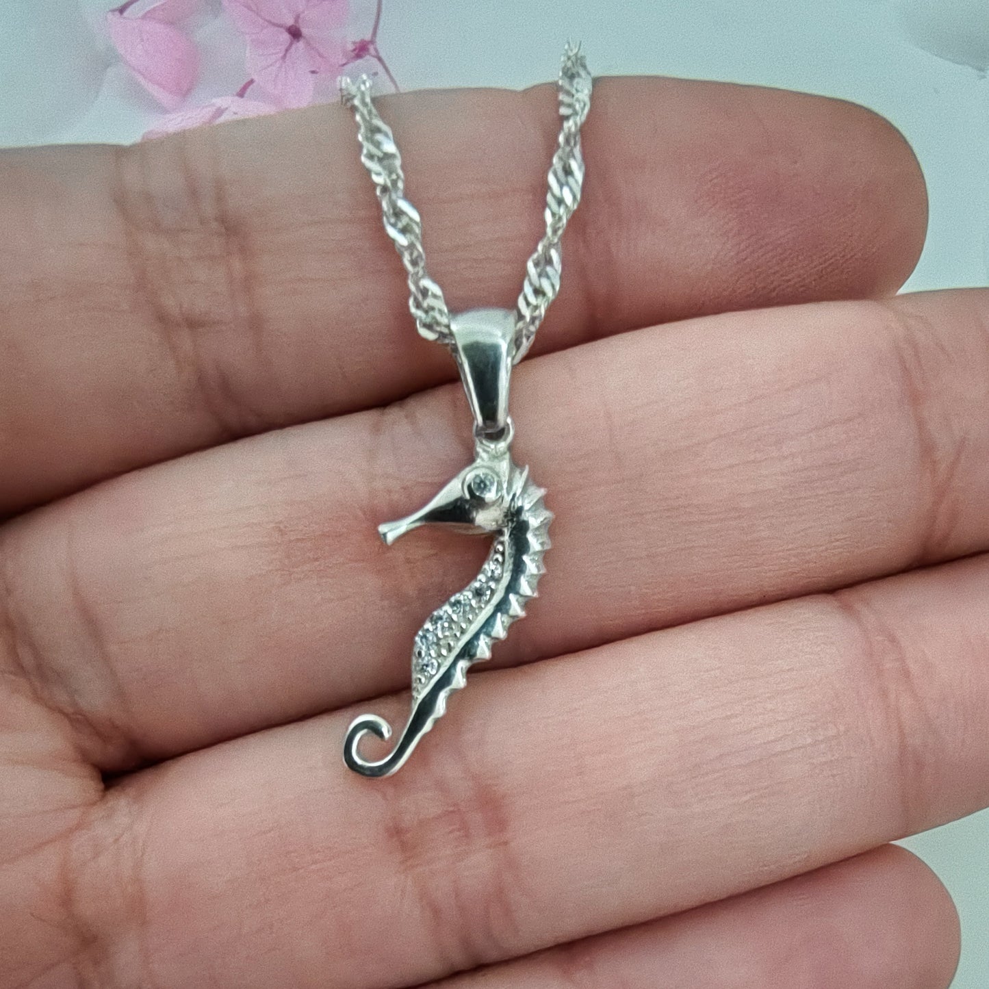 Colgante Plata Caballito de Mar