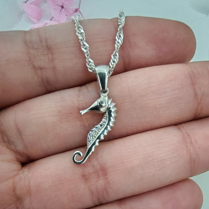 Colgante Plata Caballito de Mar