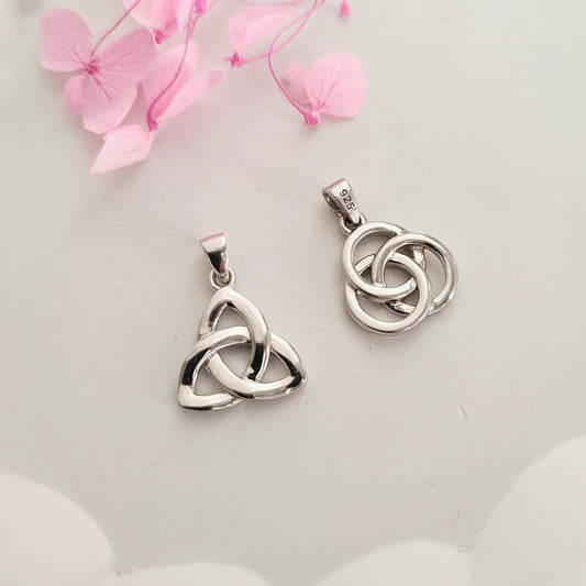 Colgante Plata Triqueta