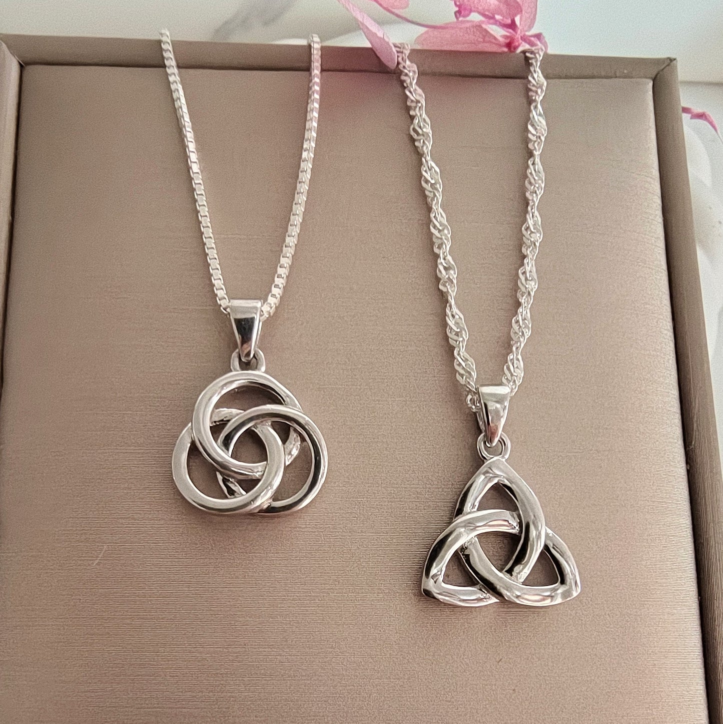 Colgante Plata Triqueta