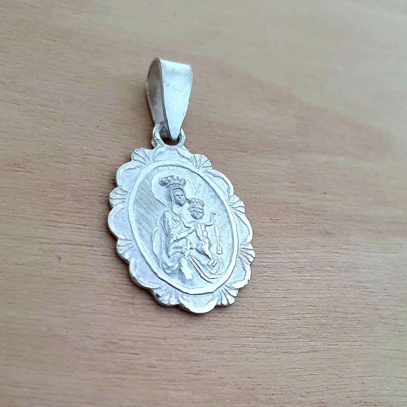 Medalla de Plata Virgen del Carmen 20mm