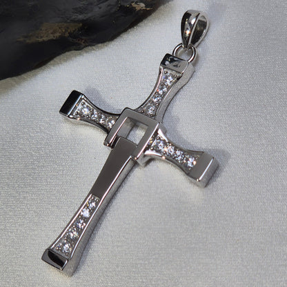 Cruz de Plata 925 estilo Toretto