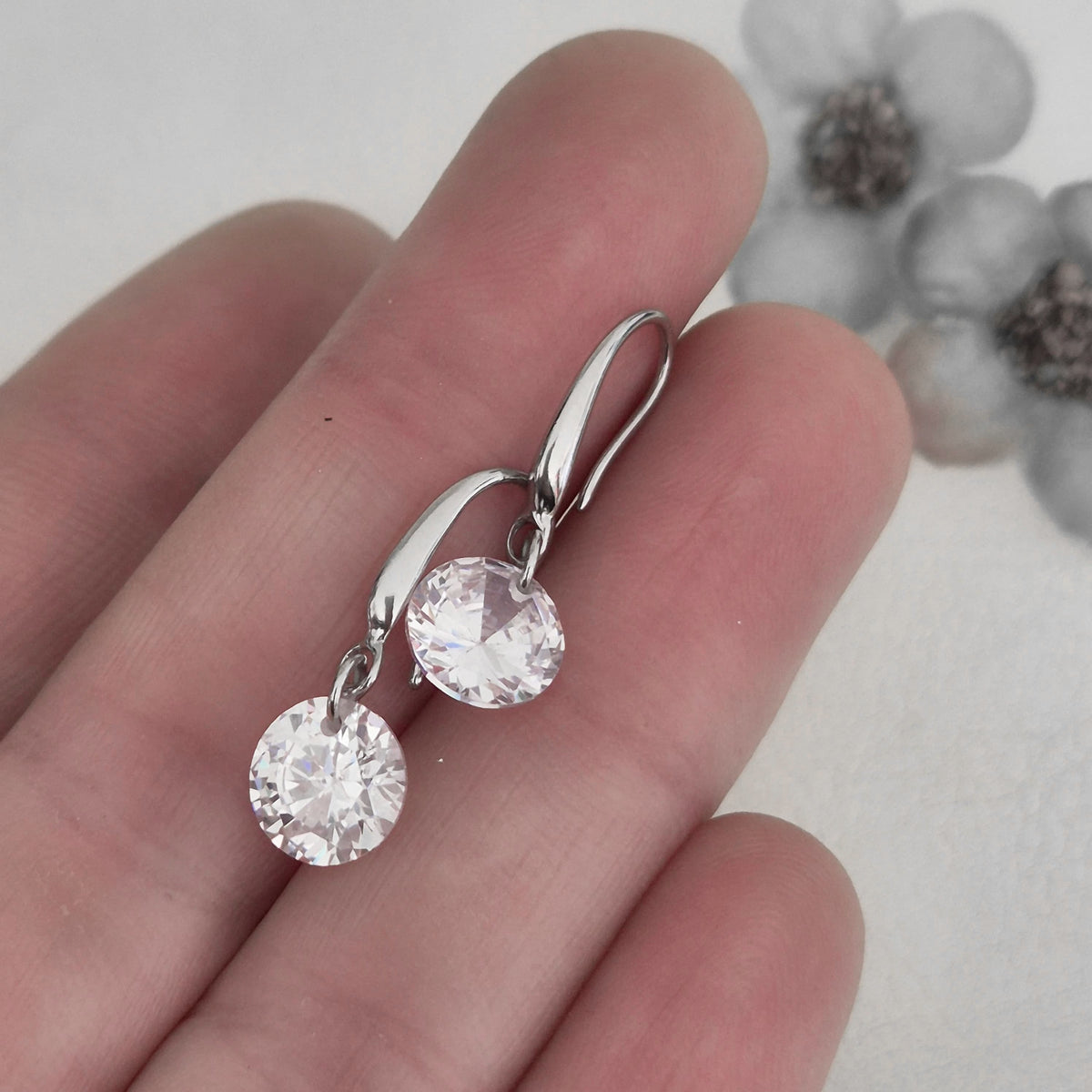 Aros de Plata y circón