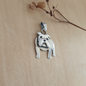 Colgante Plata Perrito Bulldog - Joyas Alicanto