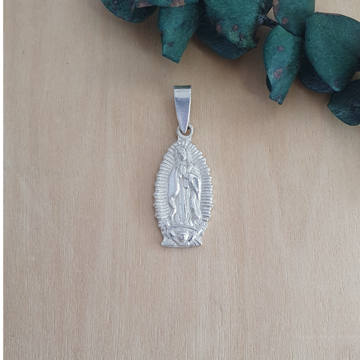 Medalla Plata Virgen de Guadalupe